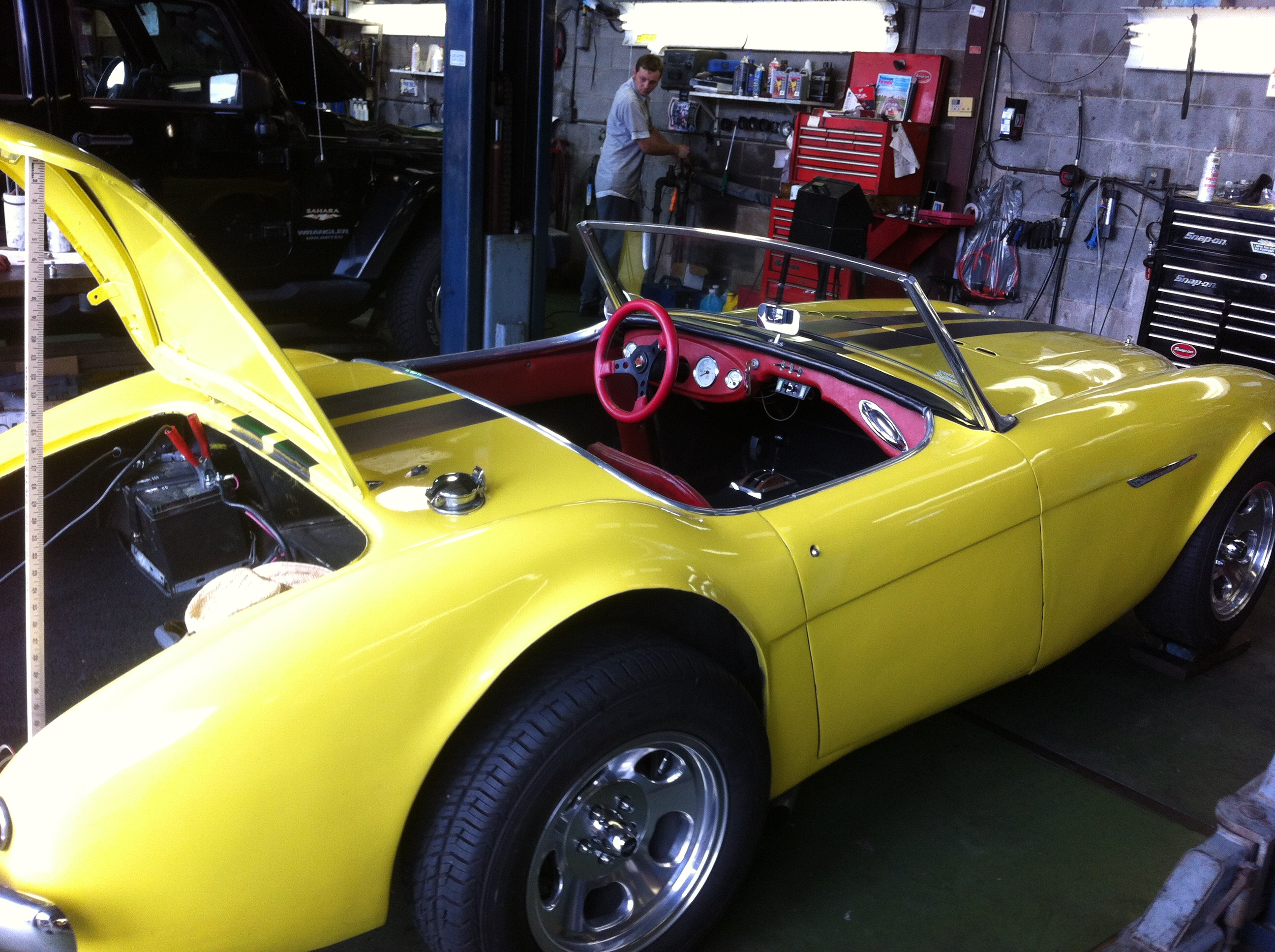 Clark's Auto Clinic 59 Austin Healey Restoration